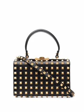 Rockstud-embellished tote bag
