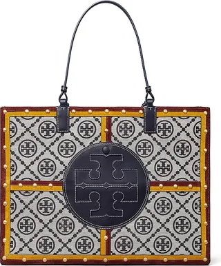Ella Monogram Quadrant Tote