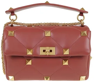 Valentino Garavani Roman Stud Quilted Crossbody Bag