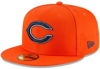 Men's Orange Chicago Bears Omaha 59FIFTY Hat
