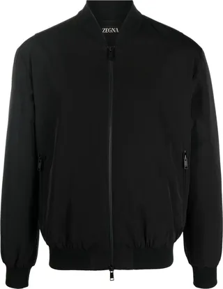 Zip-Up Bomber Jacket