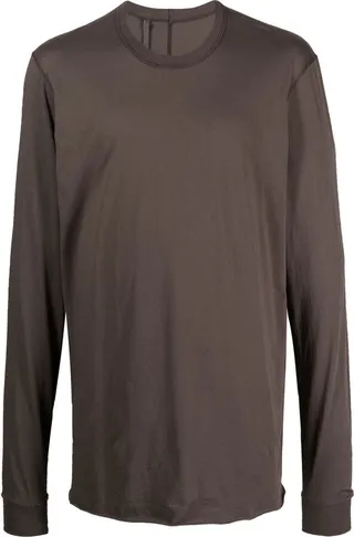 long-sleeved round-neck T-shirt