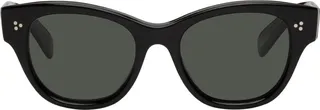 Oliver Peoples Black Eadie Sunglasses