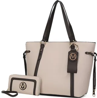 Kioea Tote with Wallet & Detachable Key-Ring Set