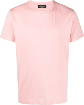 plain short-sleeved T-shirt