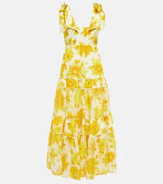 Sonny floral midi dress