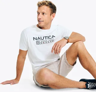 Sustainably Crafted Logo Graphic T-Shirt