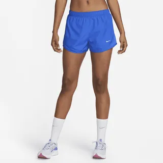 Nike Women's Tempo Brief-Lined Running Shorts in Blue