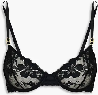 Lace underwired bra