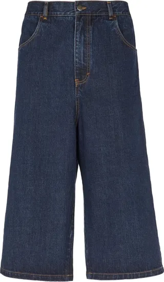 Société Anonyme Button Detailed Cropped Trousers