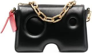 Burrow-20 leather shoulder bag
