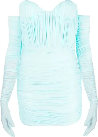 Paige ruched minidress