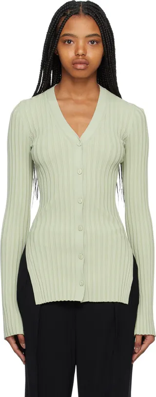 Axel Arigato Green Rae Cardigan