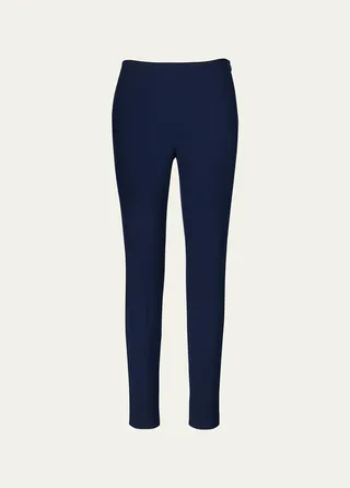 Alandra Straight-Leg Wool Pants