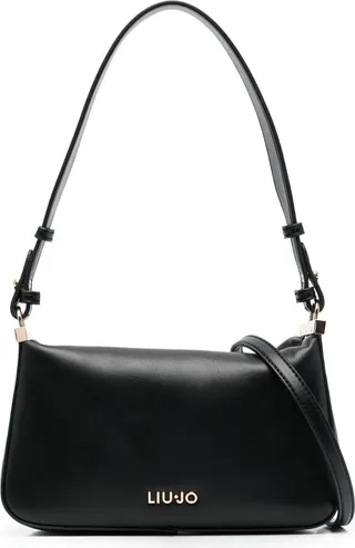 Logo-Lettering Shoulder Bag