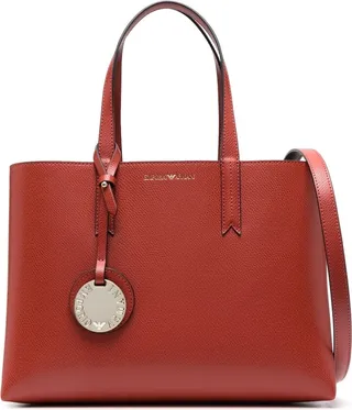 Embossed-Logo Tote Bag