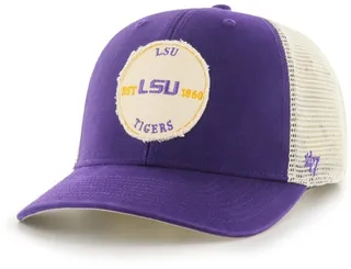 Men's Purple Lsu Tigers Howell Mvp Trucker Snapback Hat