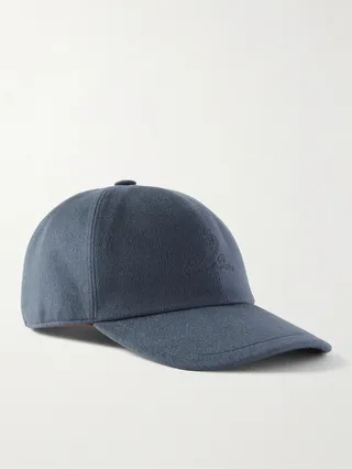Logo-Embroidered Storm System® Cashmere Baseball Cap