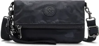 Kipling Lynne 3-in-1 Convertible Crossbody Bag Black Camo Emb