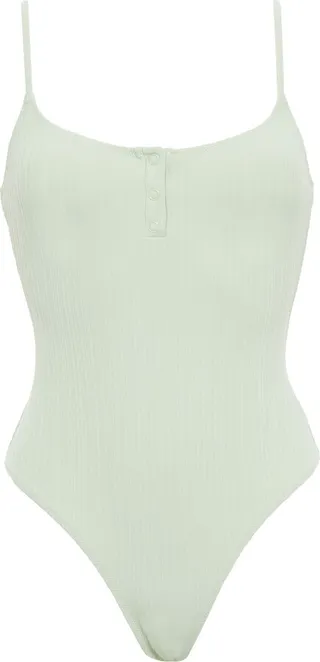 Lingerie Bodysuit Sage Green