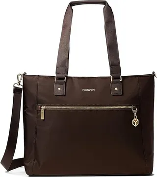 Hedgren 14.1 Zirconia Tote (Coffee) Handbags