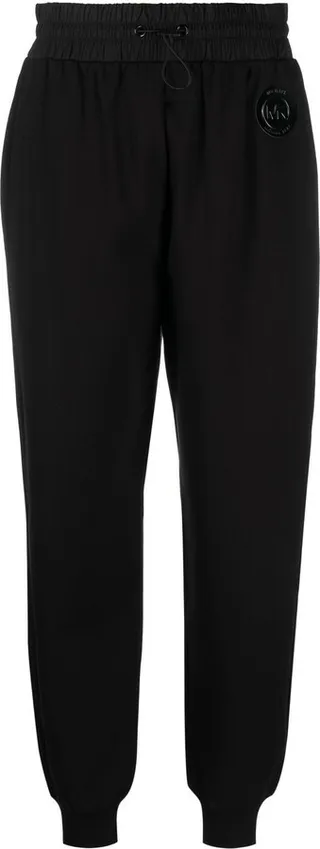 Logo-Plaque Elasticated Track Pants