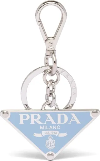 Logo-Plaque Clasp-Fastening Keyring