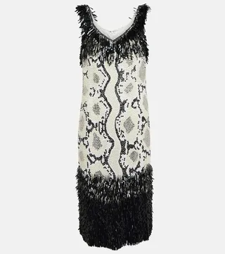 Sequined minidress