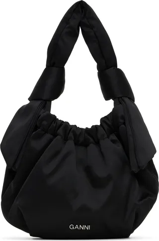 GANNI Black Small Occasion Bag