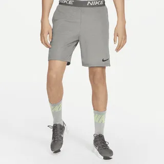 Nike Men's Dri-FIT Veneer Training Shorts in Grey