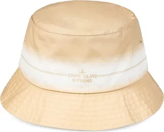 x Stone Island stripe-detail crusher hat