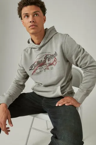 Yellowstone Dutton Ranch Script Hoodie