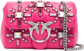 Love Puff gemstones shoulder bag