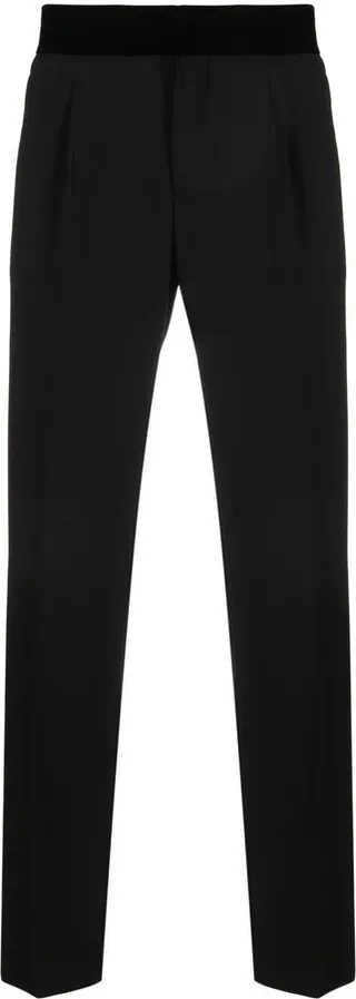 Tapered Side-Stripe Trousers