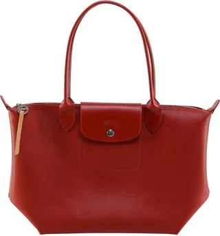 Longchamp Le Pliage Logo Embossed Tote Bag