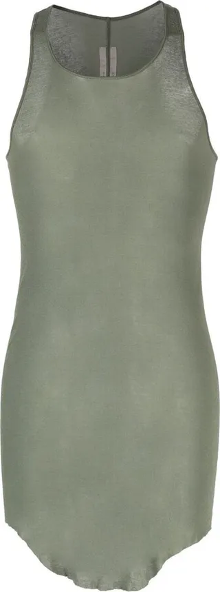 Long-Length Ribbed Tank Top