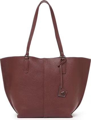 Hudson Pebbled Leather Tote
