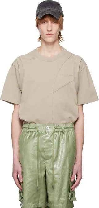 Feng Chen Wang SSENSE Exclusive Gray T-Shirt