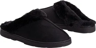 MUK LUKS Polysuede Clog (Black) Women's Shoes