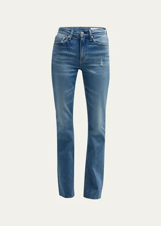 Peyton Mid-Rise Bootcut Jeans
