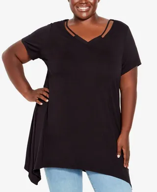 Plus Size Anya Tunic Top