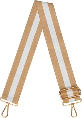 Johnny Loves Rosie - Fawn Georgie Stripe Bag Strap