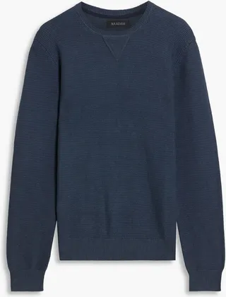 Cotton and cashmere-blend sweater