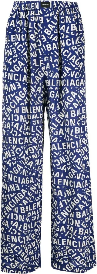 Logo-Print Pyjama Trousers