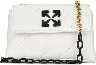 OFF-WHITE Jackhammer 17 Shoulder Bag in White