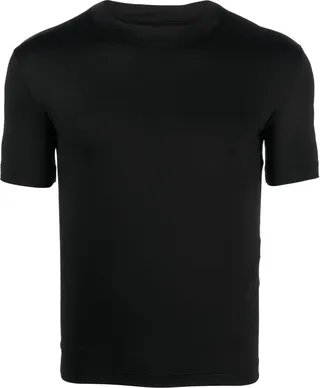 round-neck stretch T-shirt