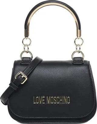 Love Moschino Logo-Plaque Tote Bag