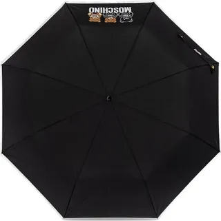Moschino Logo-Printed Decorative Handle Umbrella