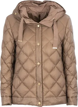 Max Mara Drawstring Long-Sleeved Jacket