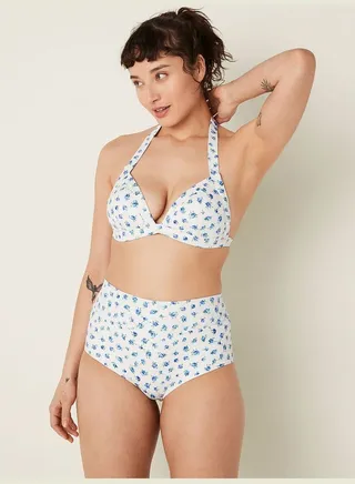 High Waist Full Coverage Bikini Bottom